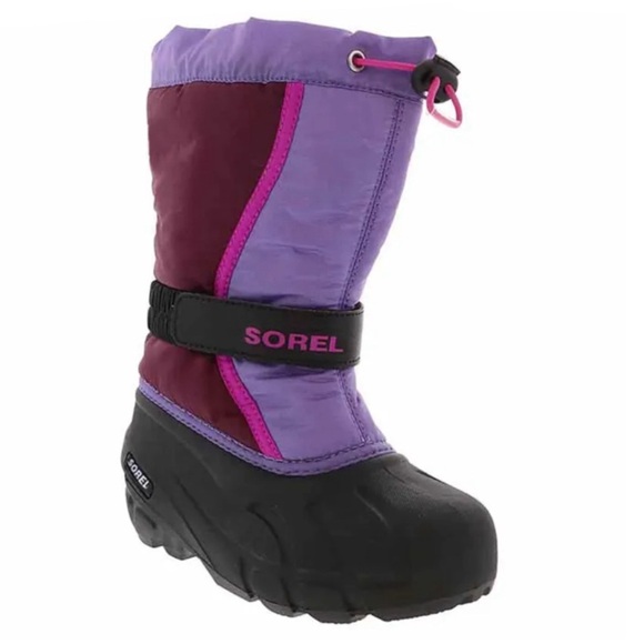 SOREL YOUTH FLURRY GIRLS’ SNOW BOOT size 5 - Picture 1 of 11